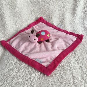 Carters Pink Ladybug Baby Lovey Polka Dots Plush 2016 Model